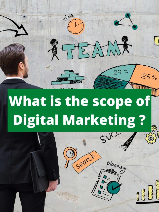 What is the scope of Digital Marketing?