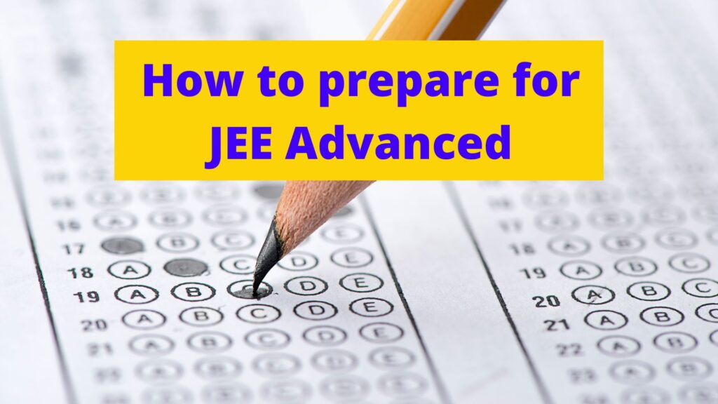 How to crack JEE Advanced in 1 month