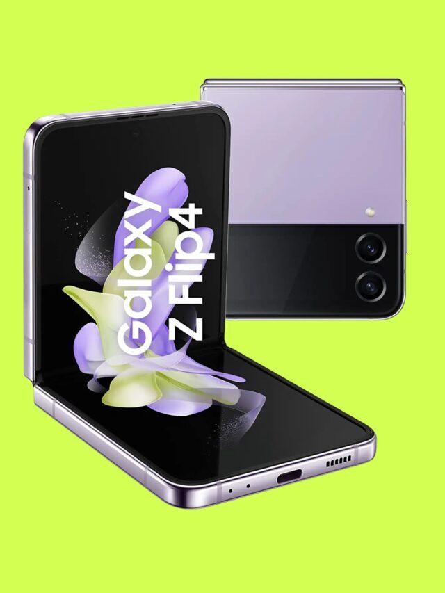 Samsung Galaxy Z Flip4 5G (8GB RAM, 256GB Storage) Launched