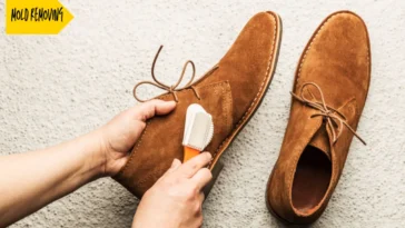 remove mold from suede shoes