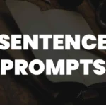 One-sentence writing prompts