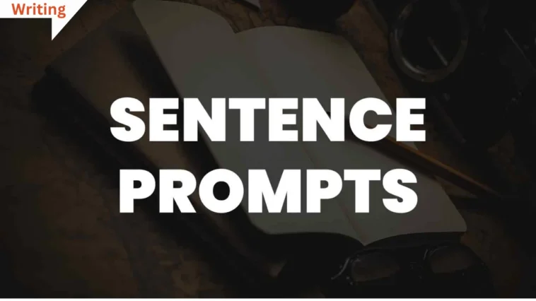 One-sentence writing prompts