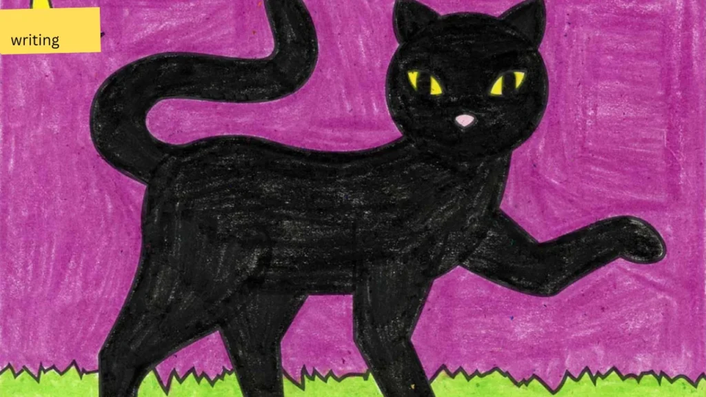  70 Black Cat Drawing Ideas