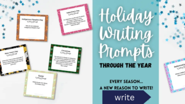 Holiday Writing Prompt List to Inspire Kids